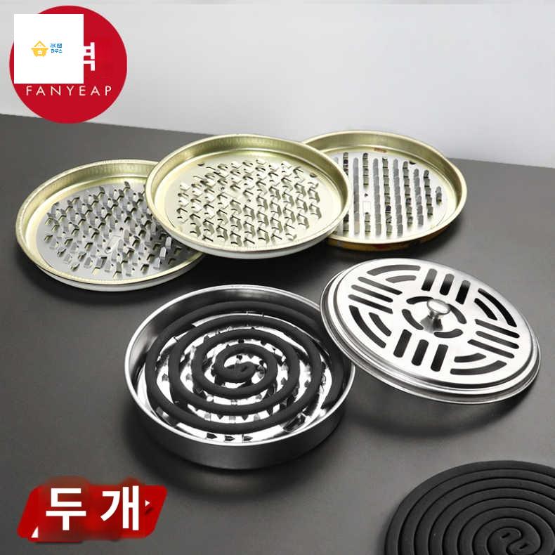 감성 야외 모기향 케이스 슬림연소기 통 받침대 휴대용 엔틱 연소기 캠핑 모기향거치대 - 상세 이미지 4
