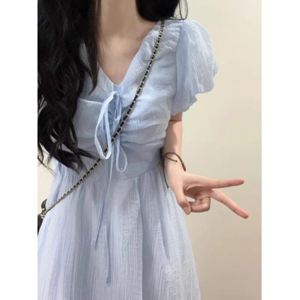 미녀와 순정남 16화 한수아 공마리 원피스 셔링 러블리 의상 옷 패션 - 상세 이미지 2