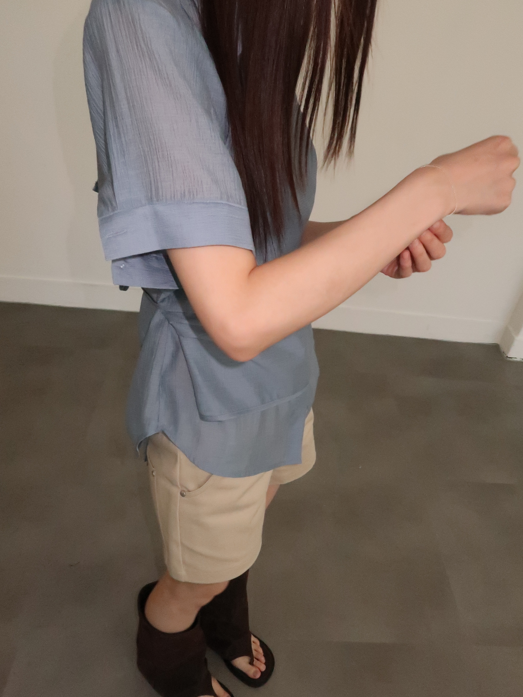 셔츠 레이어드 탑 SET 상세 이미지 26
