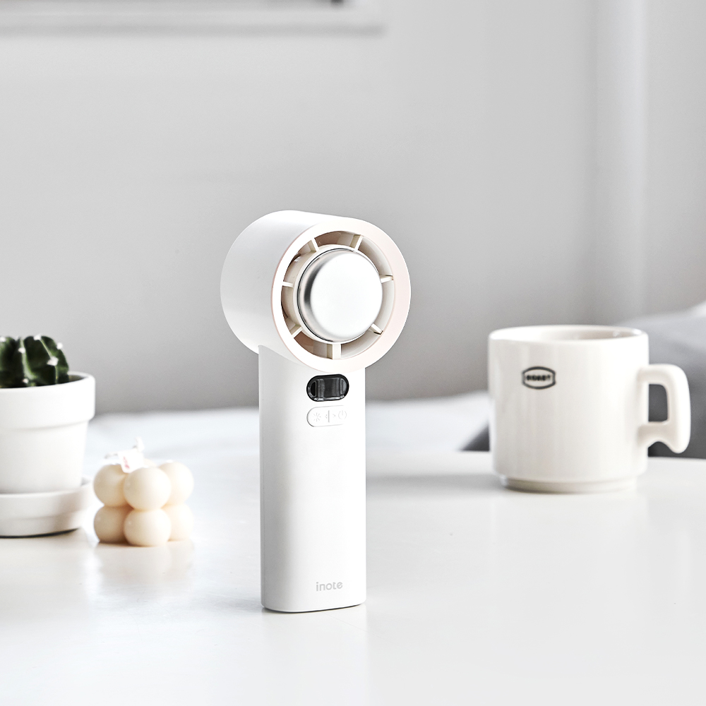 아이노트 TBH08 에어쿨러 100단 냉각 핸디 선풍기