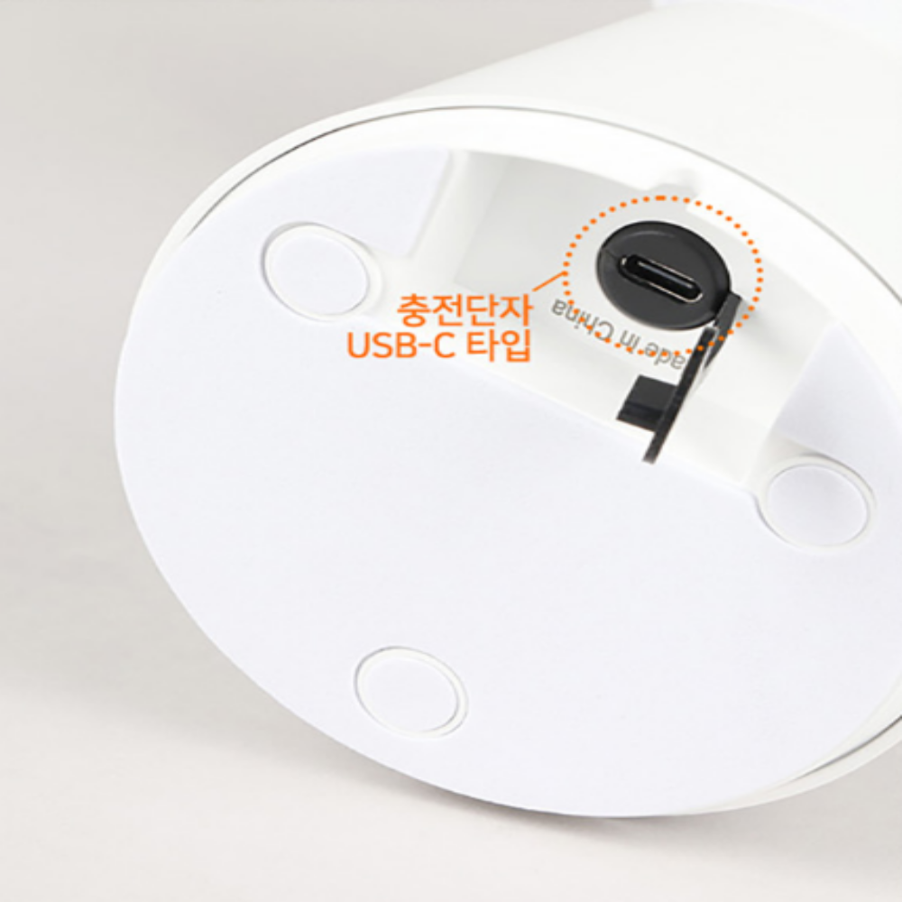무선스탠드 LED 버섯 충전식 침대 무드등 스탠드 - 상세 이미지 5
