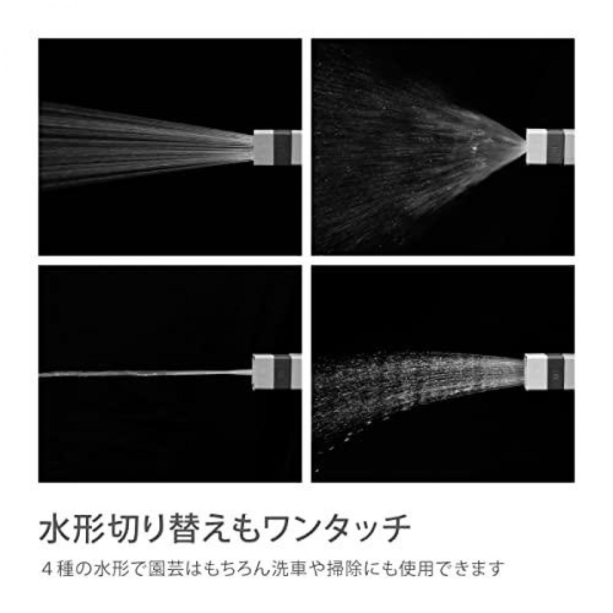 타카기 Takagi 릴호스 나노넥스트 가드닝 세차 청소 급수 호스 10M RM1110BR 이미지 8
