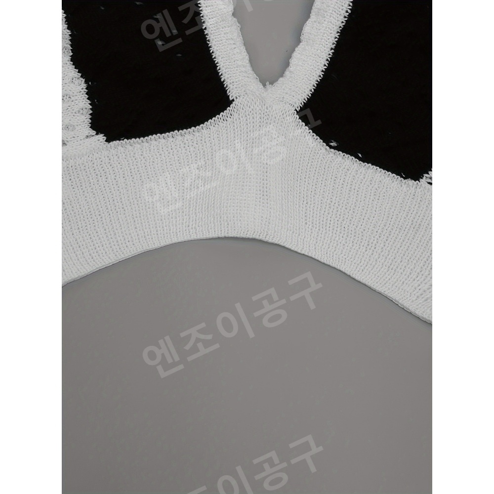 스파 수영복 투피스 예쁜 단정한 상하의 세트 - 상세 이미지 5