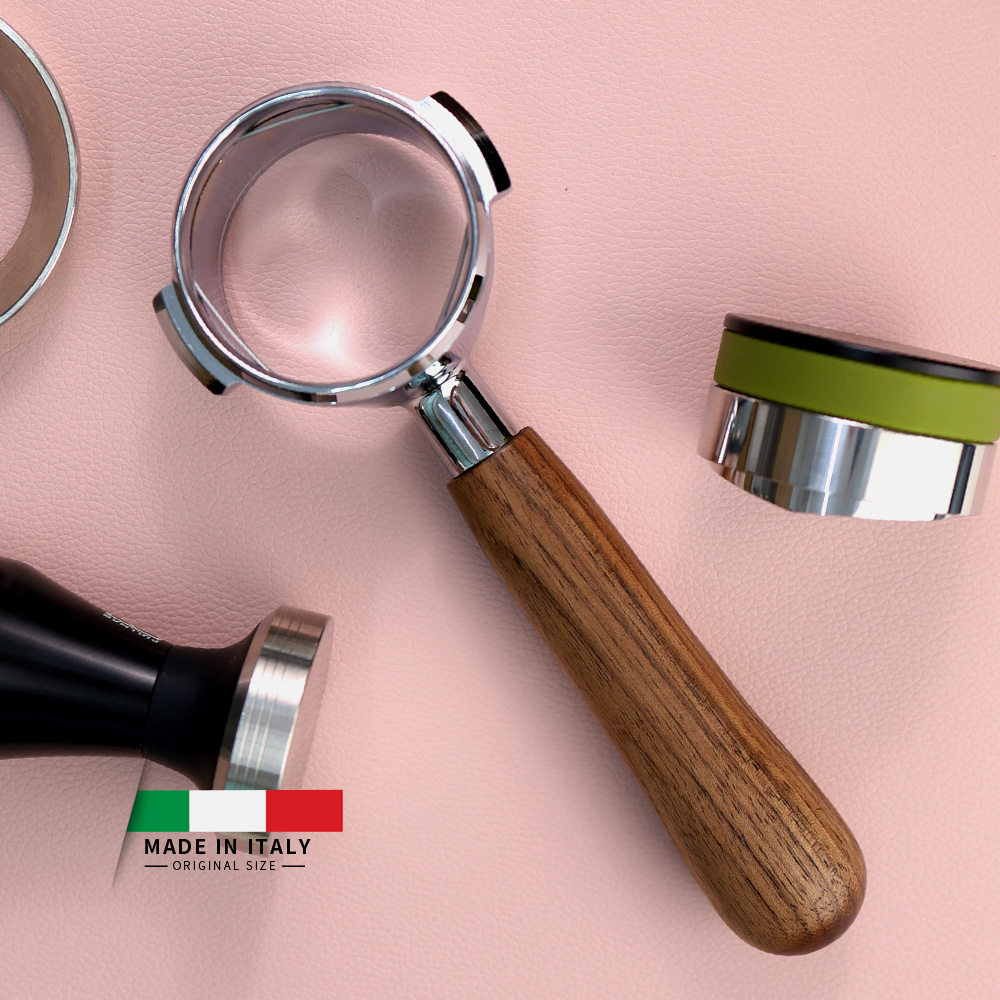 달라코르테 바텀리스 포터필터 54mm 바스켓 호환 월넛 베이직