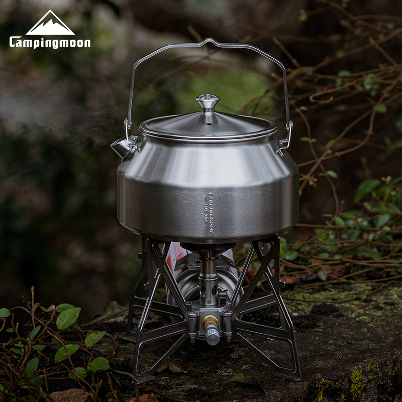 캠핑문 스테인리스 아웃도어 주전자 1L SW-1 / BKSW-1