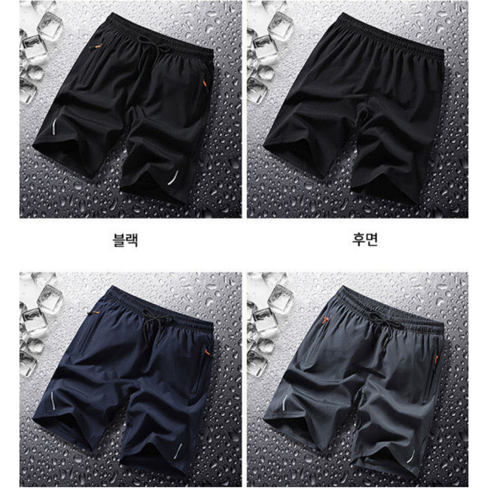 드라이핏 남자반바지 시원한 남성 냉장고 반바지 축구 헬스 테니스 등산 농구 러닝 빅사이즈 이미지 6