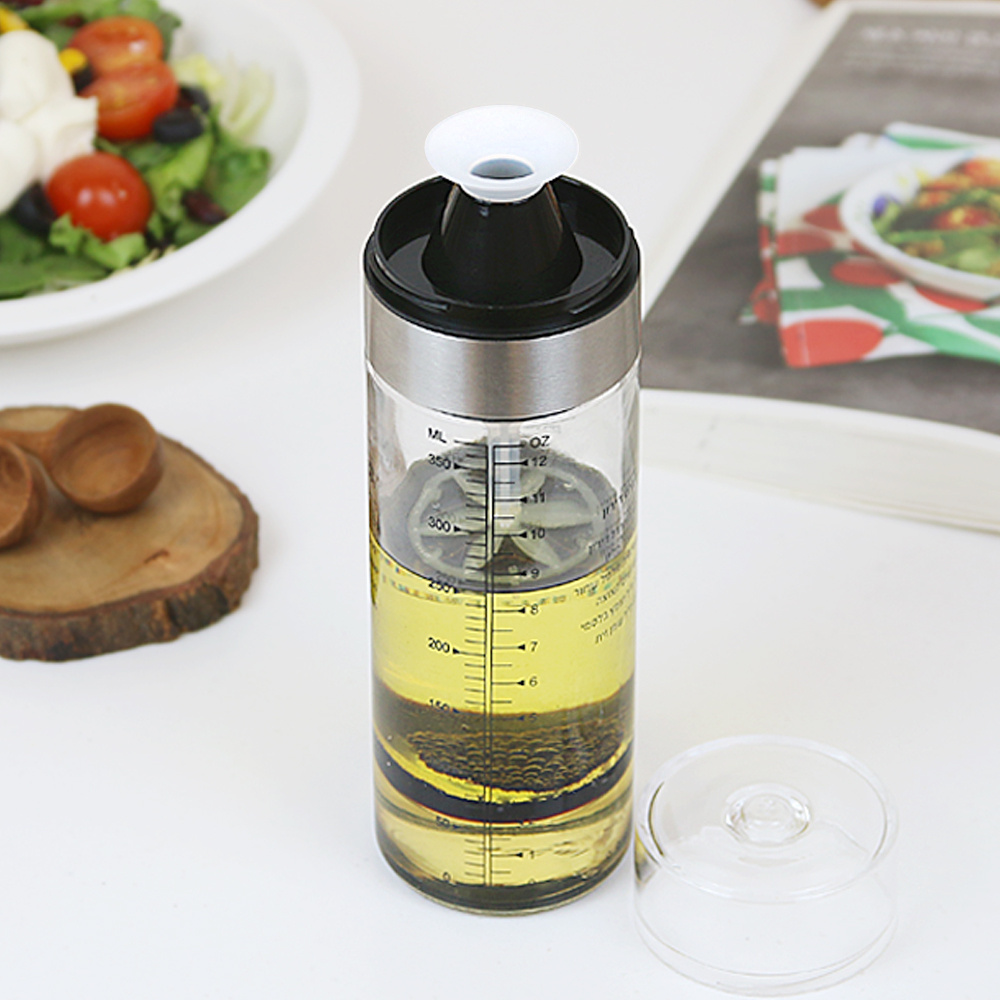 블랙엣지 드레싱 소스병 올리브 참기름병 400ml