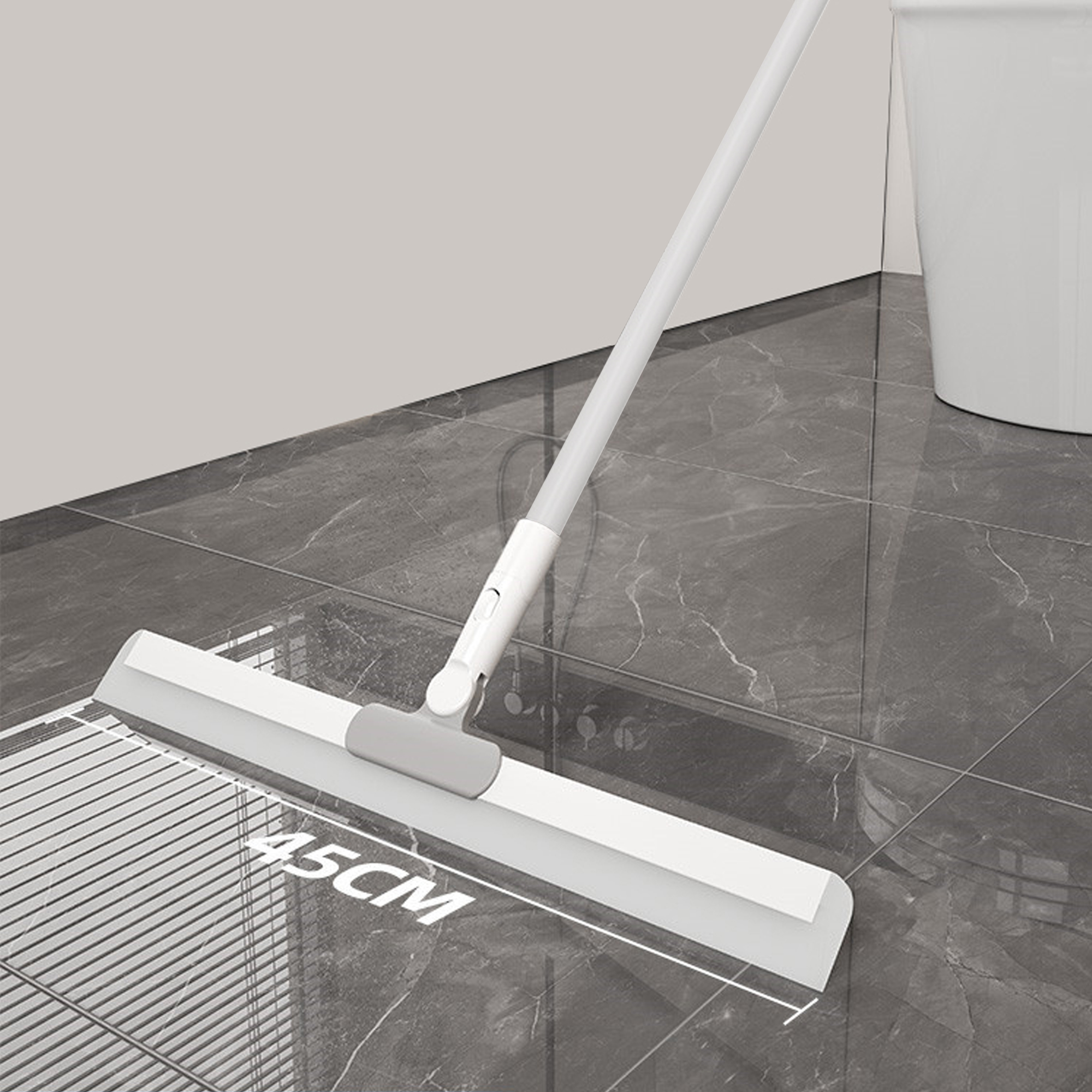 필굿리빙 실리콘 빗자루 스퀴지 밀대 스퀴즈 욕실 청소도구 물밀대 화장실 바닥 물기제거 제품 이미지