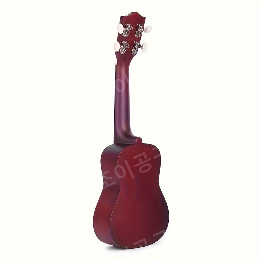 우쿨렐레 53.34cm 초보자용 4현 하와이안 기타 우쿨렐레 성인 청소년용 가방 포함 - 상세 이미지 2