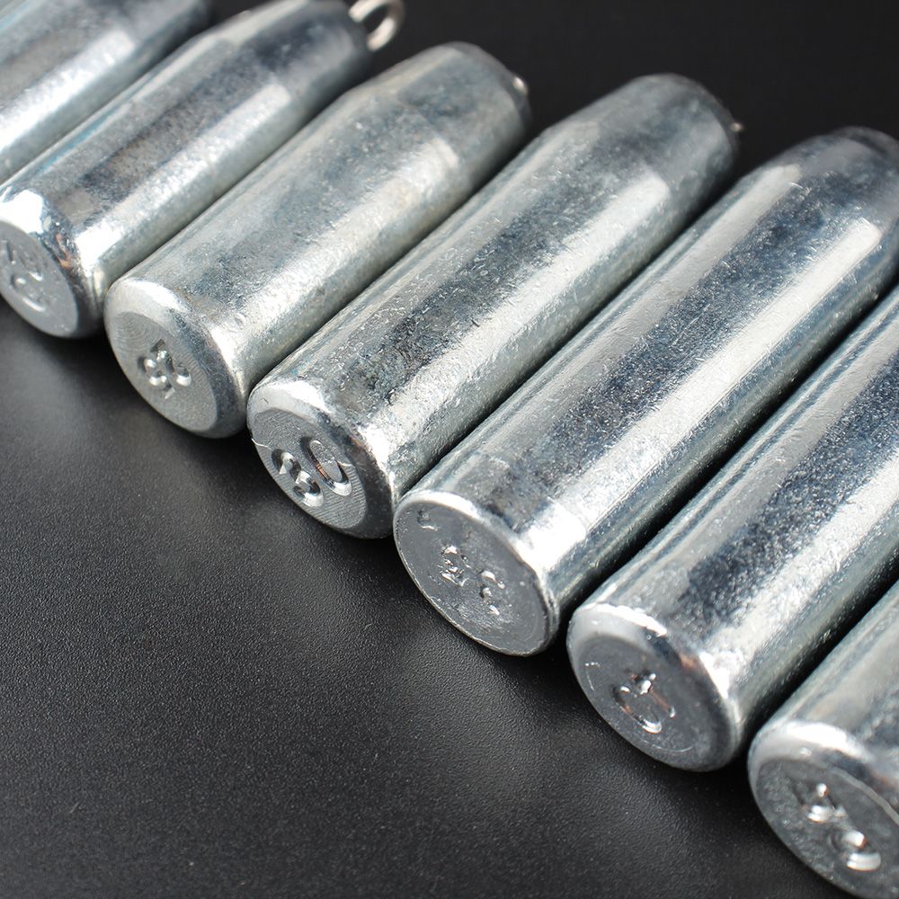 원투 봉돌 갑오징어 구멍 회전봉돌 고리 강철추 낚시추 쭈꾸미 40호 이미지 3