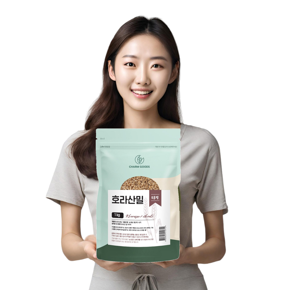 호라산밀 카무드쌀 카뮤트쌀 효능 2kg - 상품 이미지