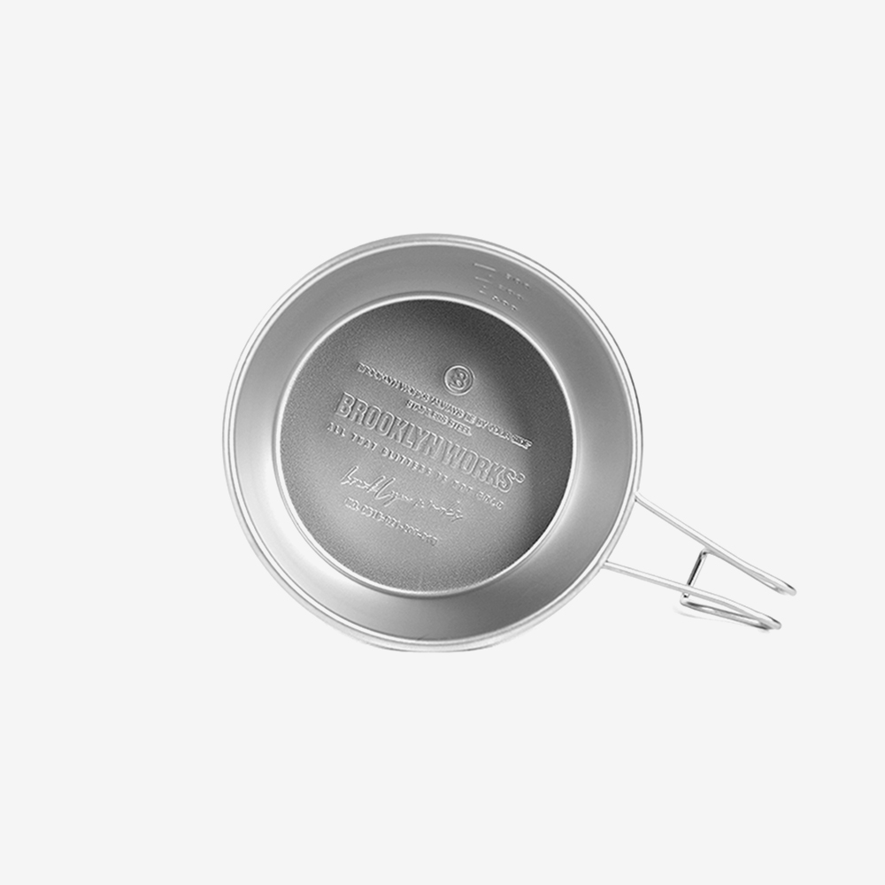 [브루클린웍스] 스테인리스 시에라컵 400ml - 상세 이미지 2