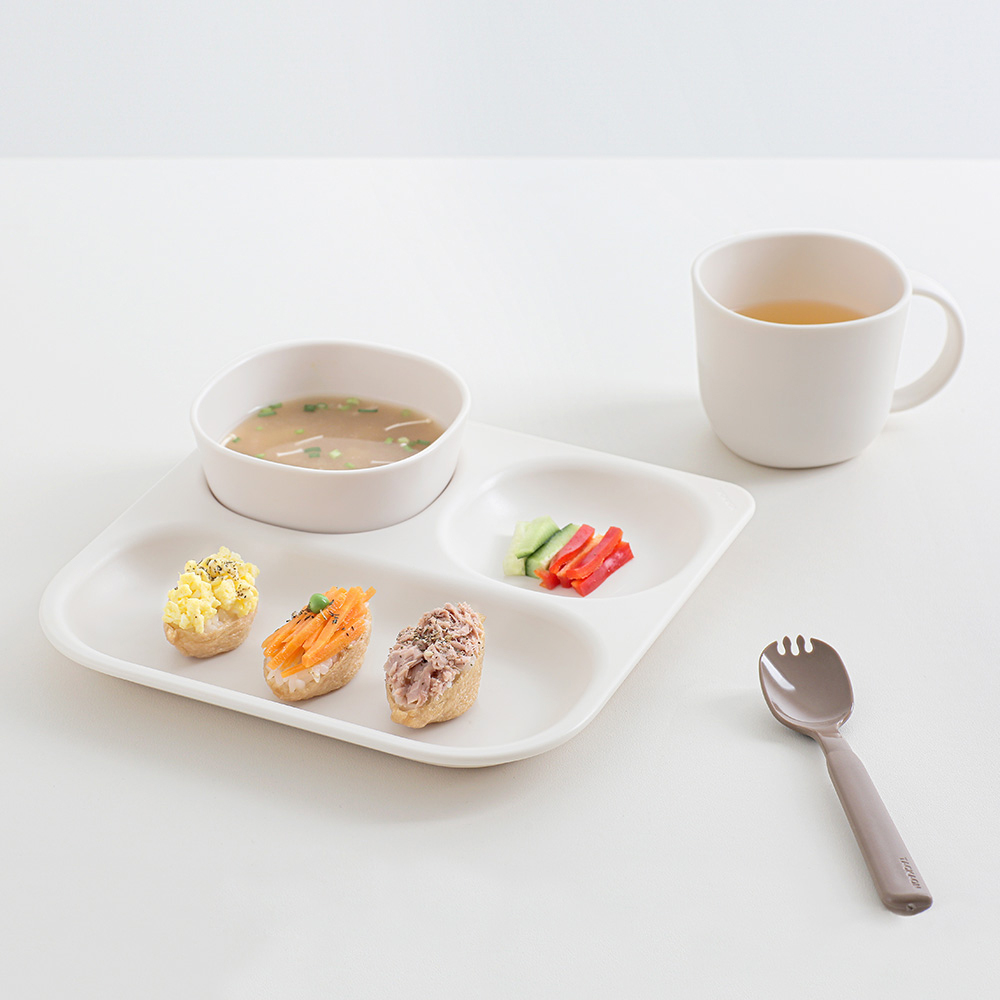 유아 식판 3구 세트 어린이 탁가온 에코젠 유아 식판+밥 - 상세 이미지 3