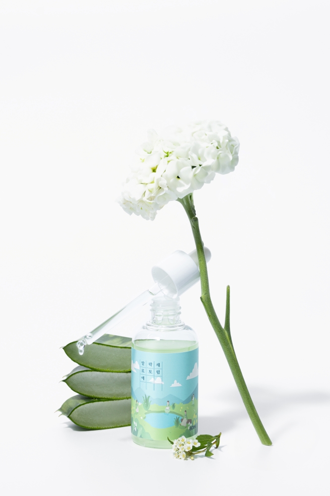 아리라끄 알로에 락토 세럼 80ml 수분진정 모공재생 에센스 앰플 이미지 4