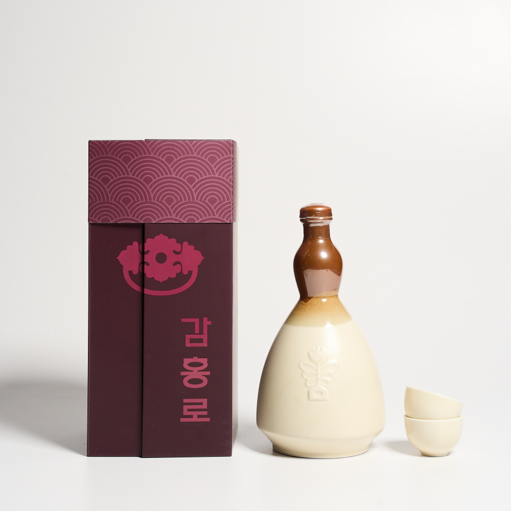 감홍로 선물세트 40도 700ml 조선3대명주 증류주 이기숙명인(잔,케이스,쇼핑백 포함) - 상세 이미지 2