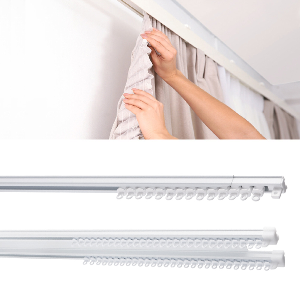 국산 커튼봉 25MM 커튼 부자재 모던한 거실 커텐봉 브라켓 포함