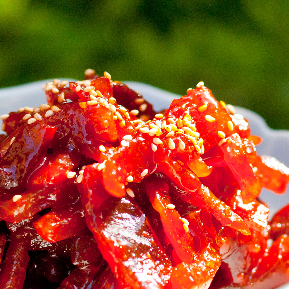 무장아찌 고추장 양념 썰어서 무침 500g 순창 진영희 - 상세 이미지 4