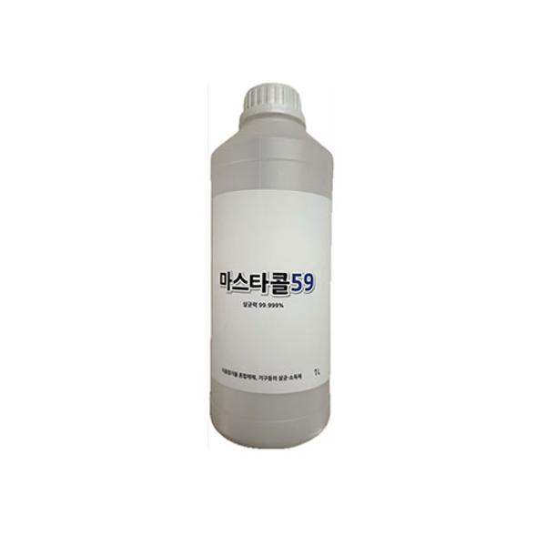알코올(마스타콜59 59% 1L 성운디엘에스) : 오피스디포MRO