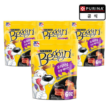 베긴 스트립 베이컨 오리지널 170g x 4개