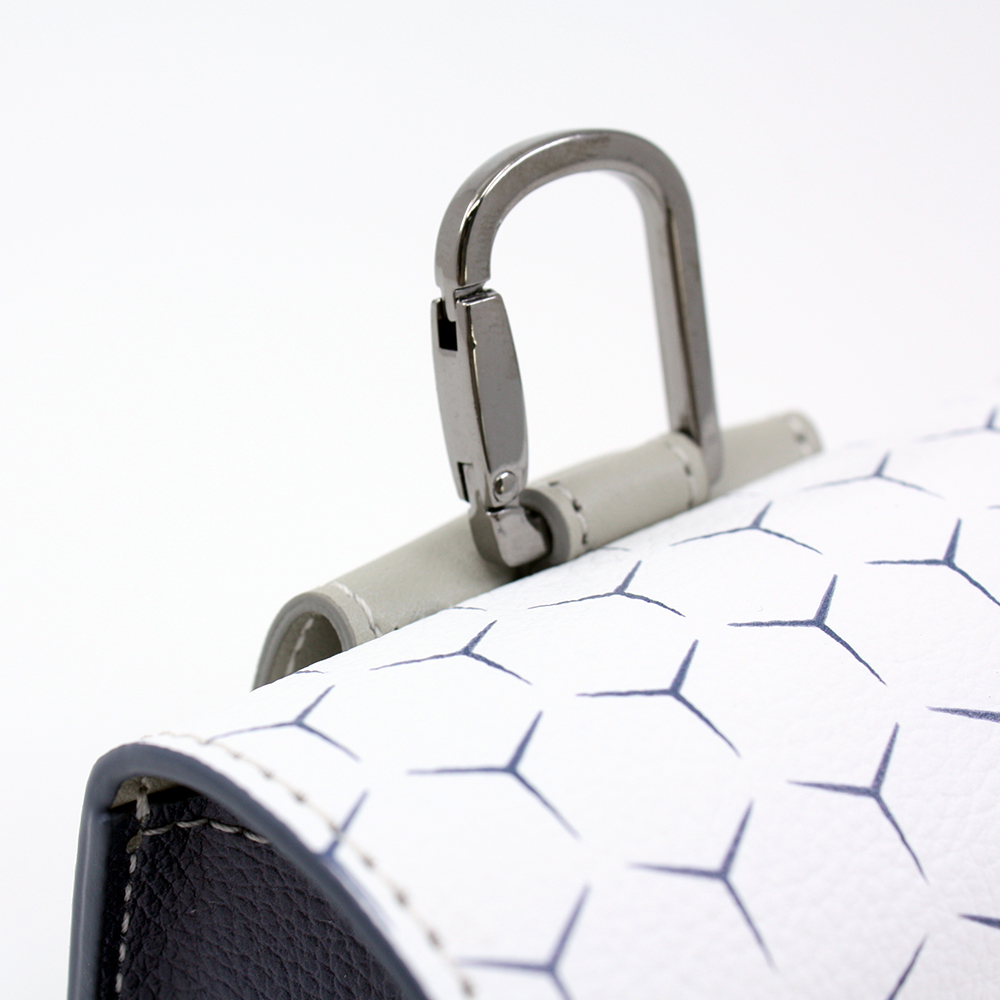 명품 국산 맞춤 제작 골프공파우치 2구 고급 골프 공 볼 주머니 파우치 케이스 용품 선물 이미지 8
