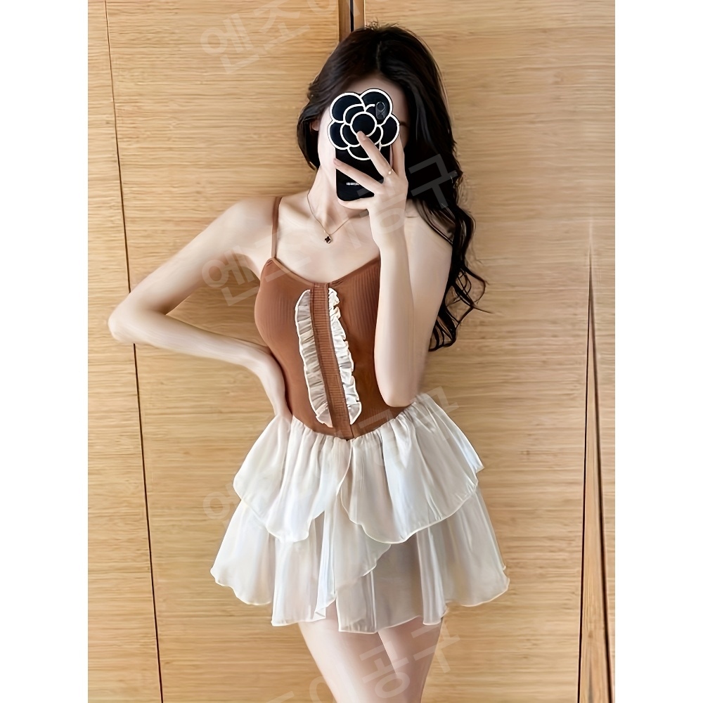 랠리 수영복 예쁜 예쁜여자 비치웨어 커버업 - 상세 이미지 3