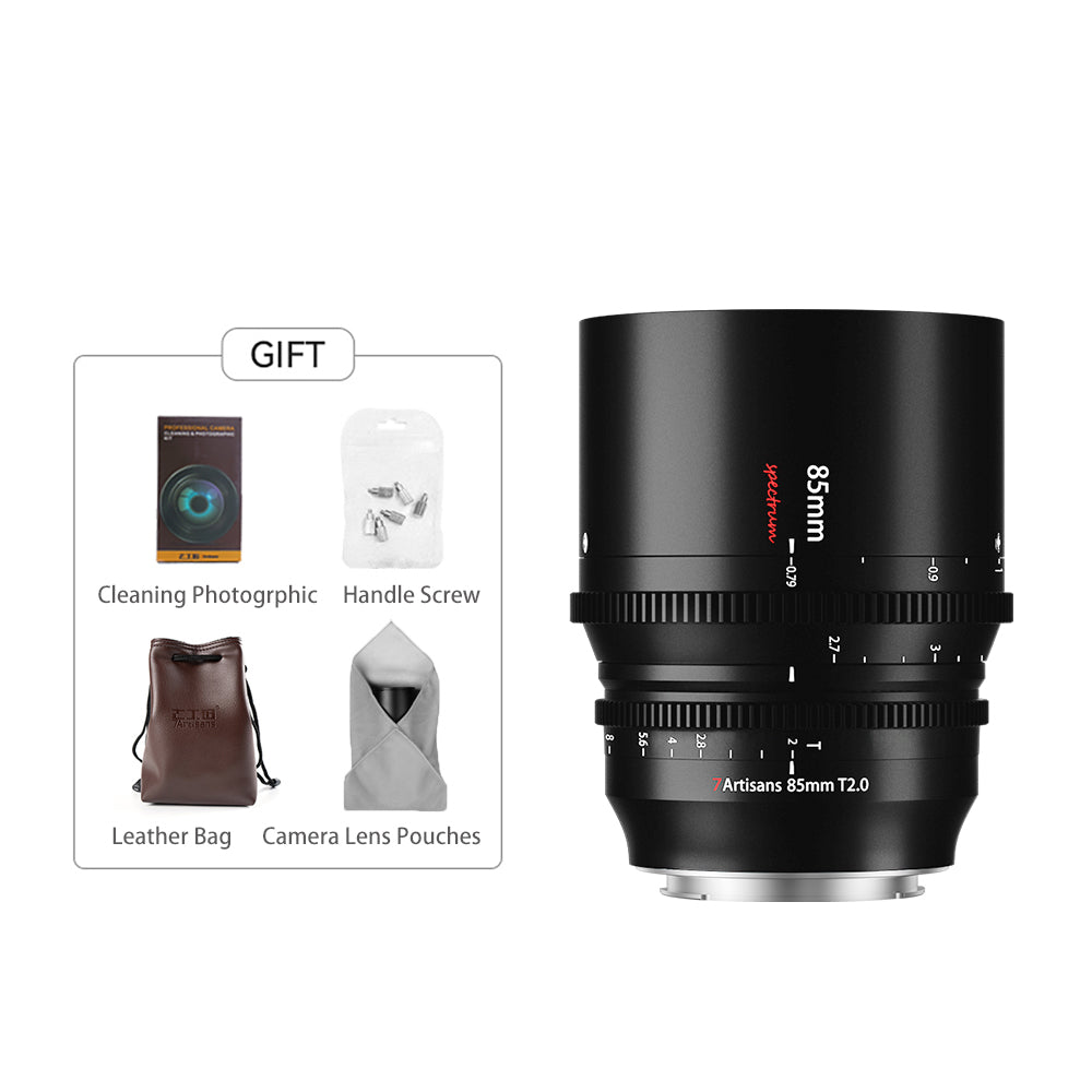 7장인 85mm T2.0 풀프레임 Spectrum 시네 렌즈 소니 캐논 니콘 루믹스 - 상세 이미지 2
