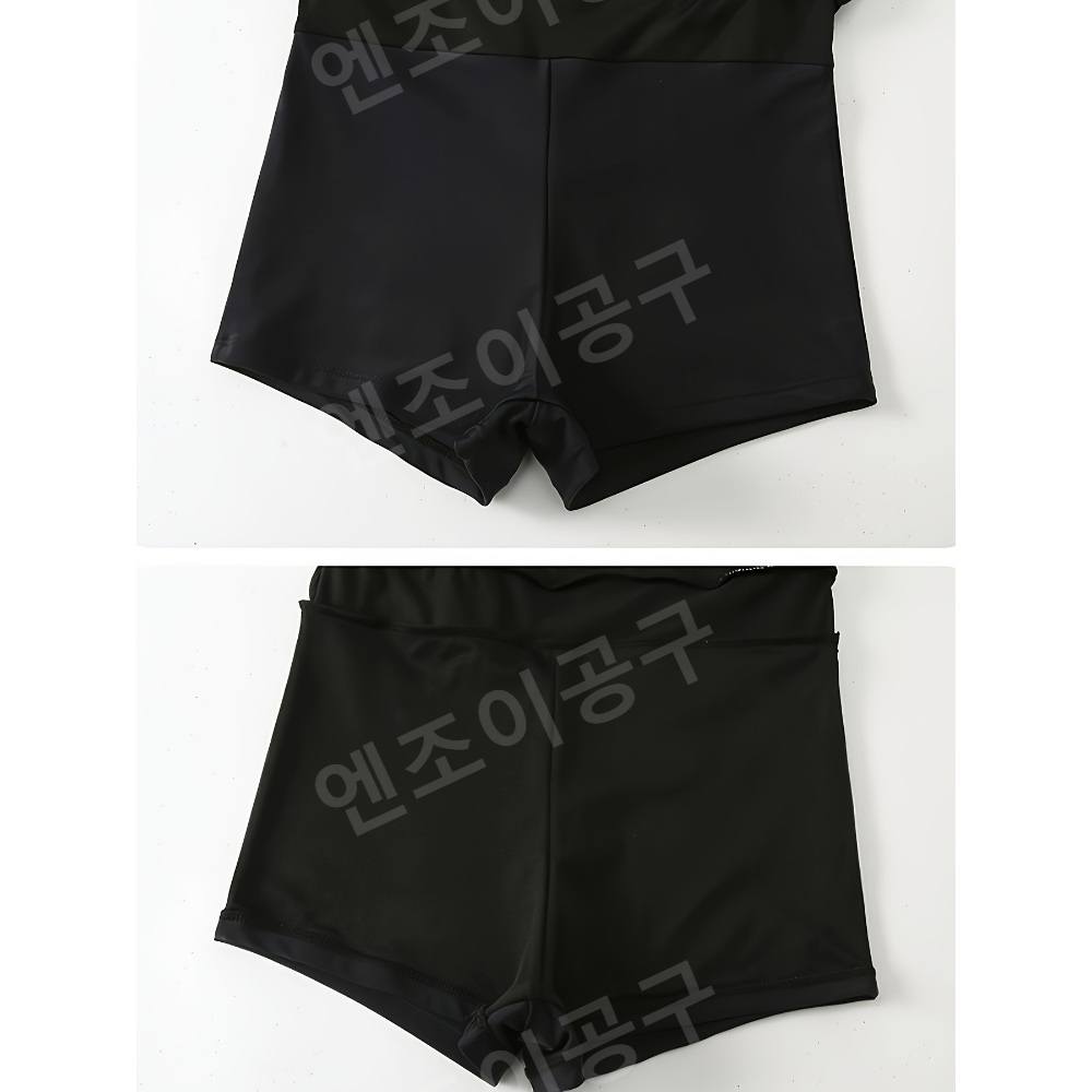 레쉬가드여성 랠리수영복 빅사이즈수영복 지퍼 긴팔 - 상세 이미지 5
