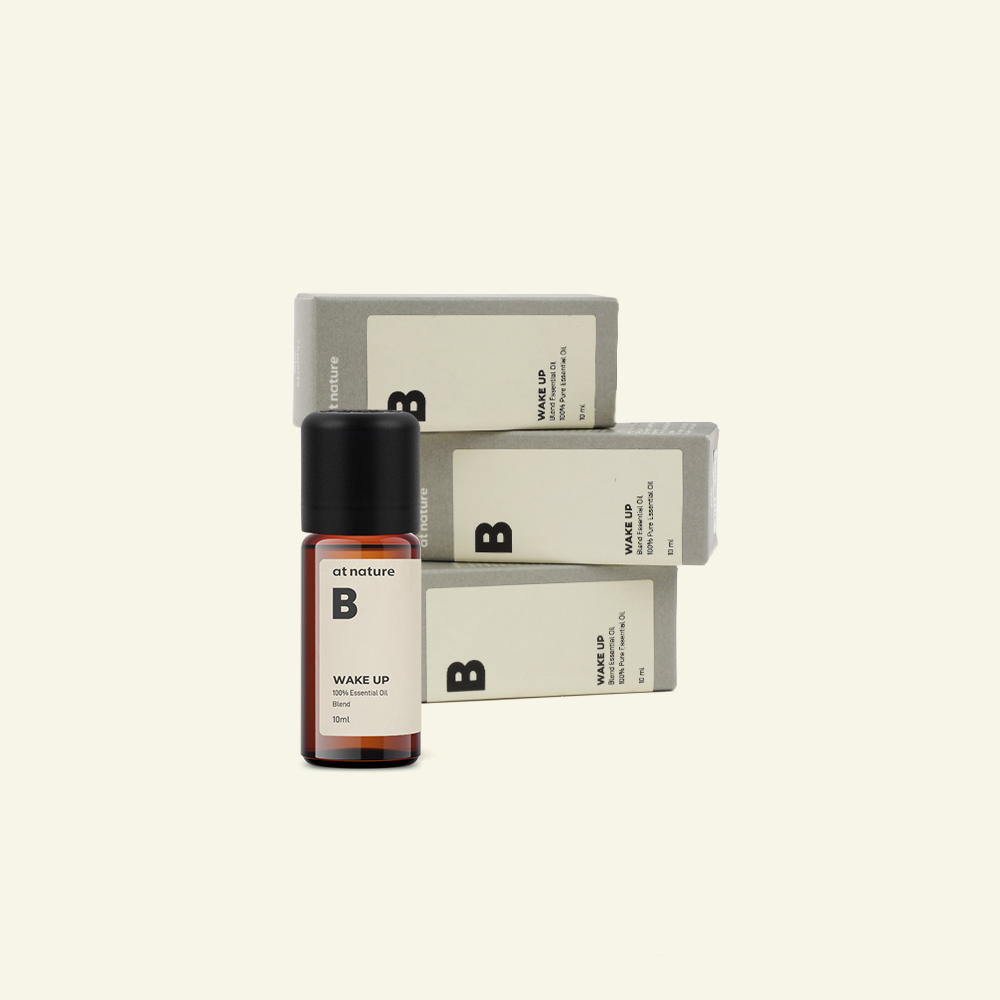 앳네이처 시너지 블렌드오일 아로마 에센셜 오일 10ml 웨이크업 숙면 진정 테라피 방향