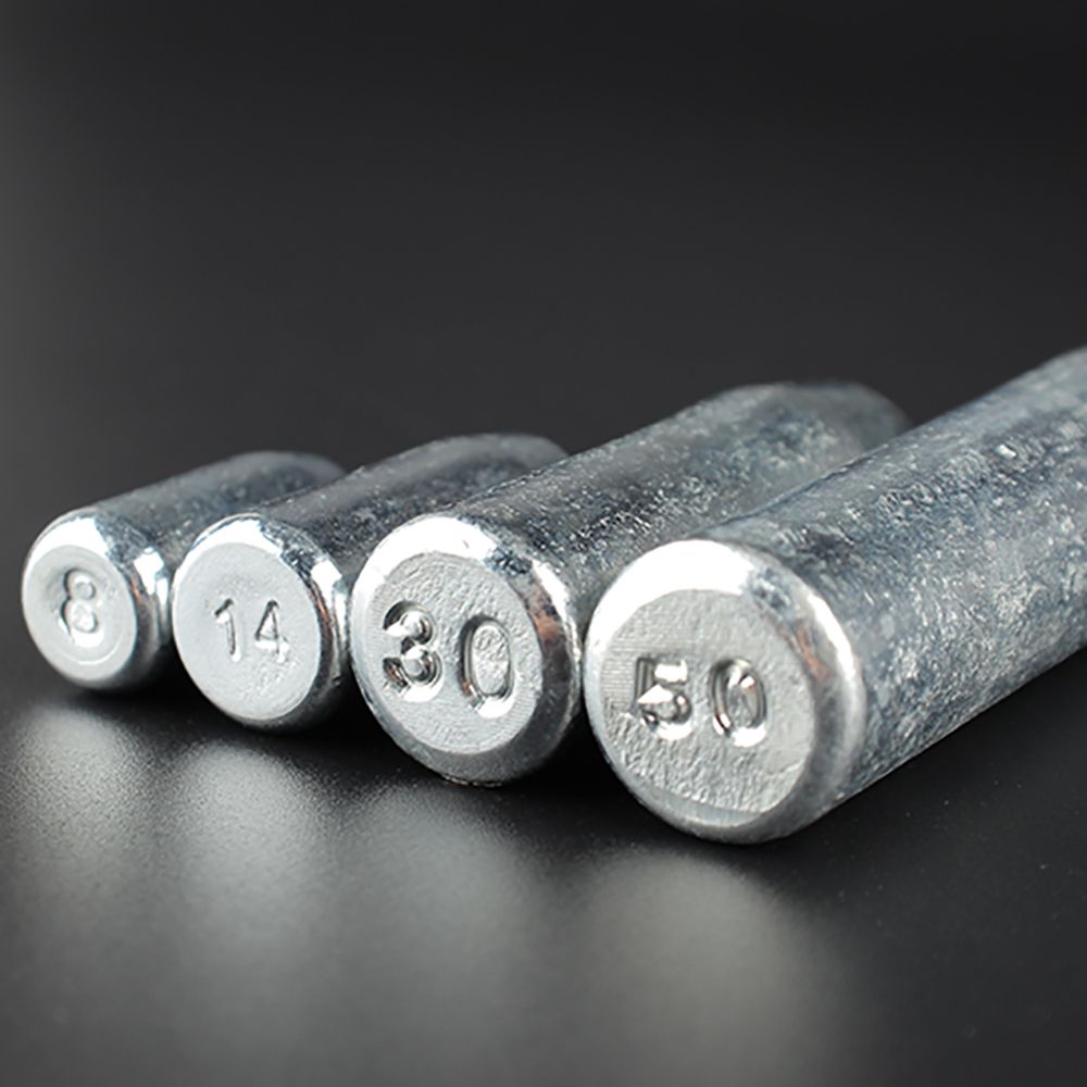 원투 봉돌 갑오징어 구멍 회전봉돌 고리 강철추 낚시추 쭈꾸미 40호 이미지 2