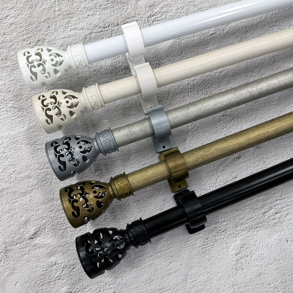 국산 커튼봉 25MM 커튼 부자재 모던한 거실 커텐봉 브라켓 포함