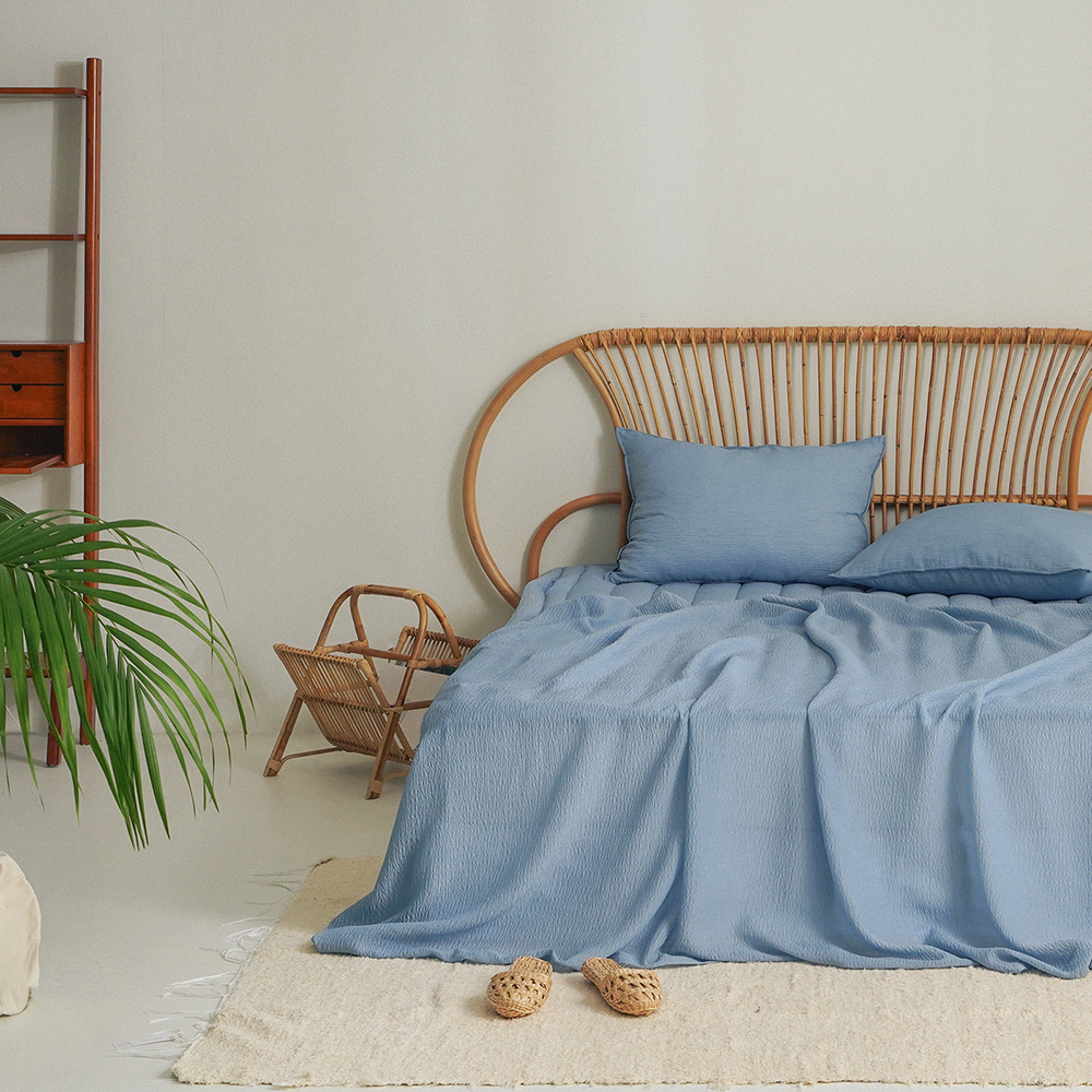 누비지오 홀리데이 시어서커 여름 홑이불 SS