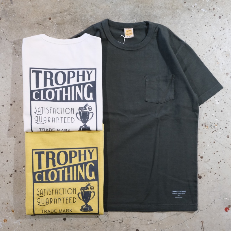 트로피클로딩 TROPHY CLOTHING 포켓 반팔 티셔츠 OD TR24SS-203 - 상품 이미지