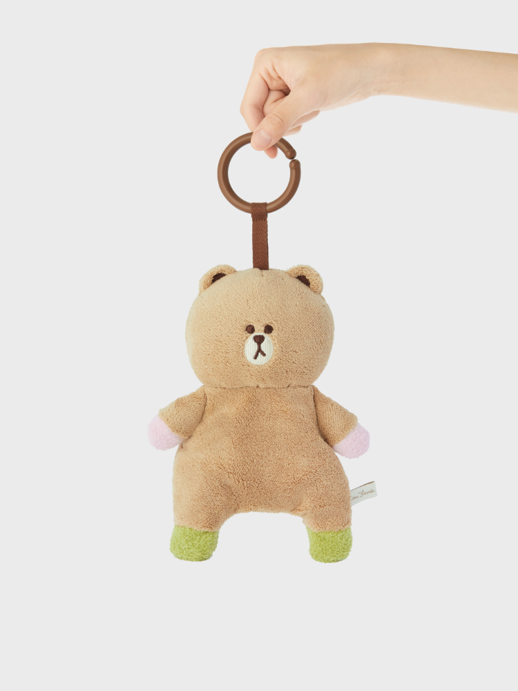 라인프렌즈 브라운 인펀트 모빌 인형 : 라인프렌즈