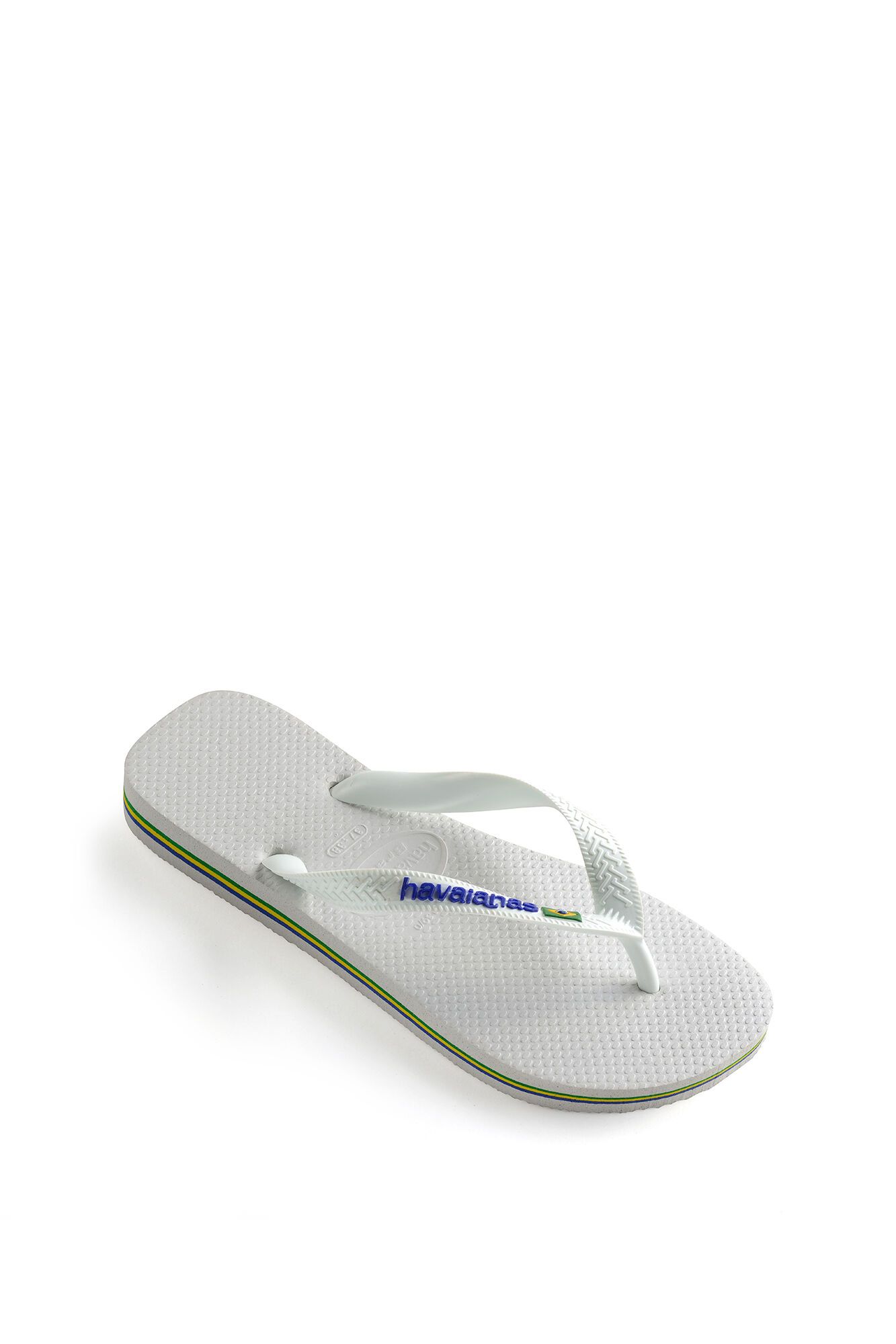 하바이아나스 브라질 로고 플립플랍 7300586 BLANCO