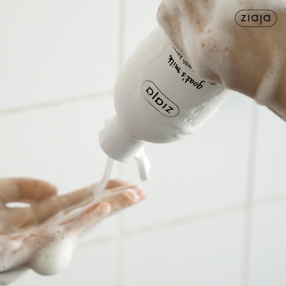 지아자 산양유 단백질샴푸 향기좋은 무실리콘 지성 두피샴푸 400ml 1+1 - 상세 이미지 3