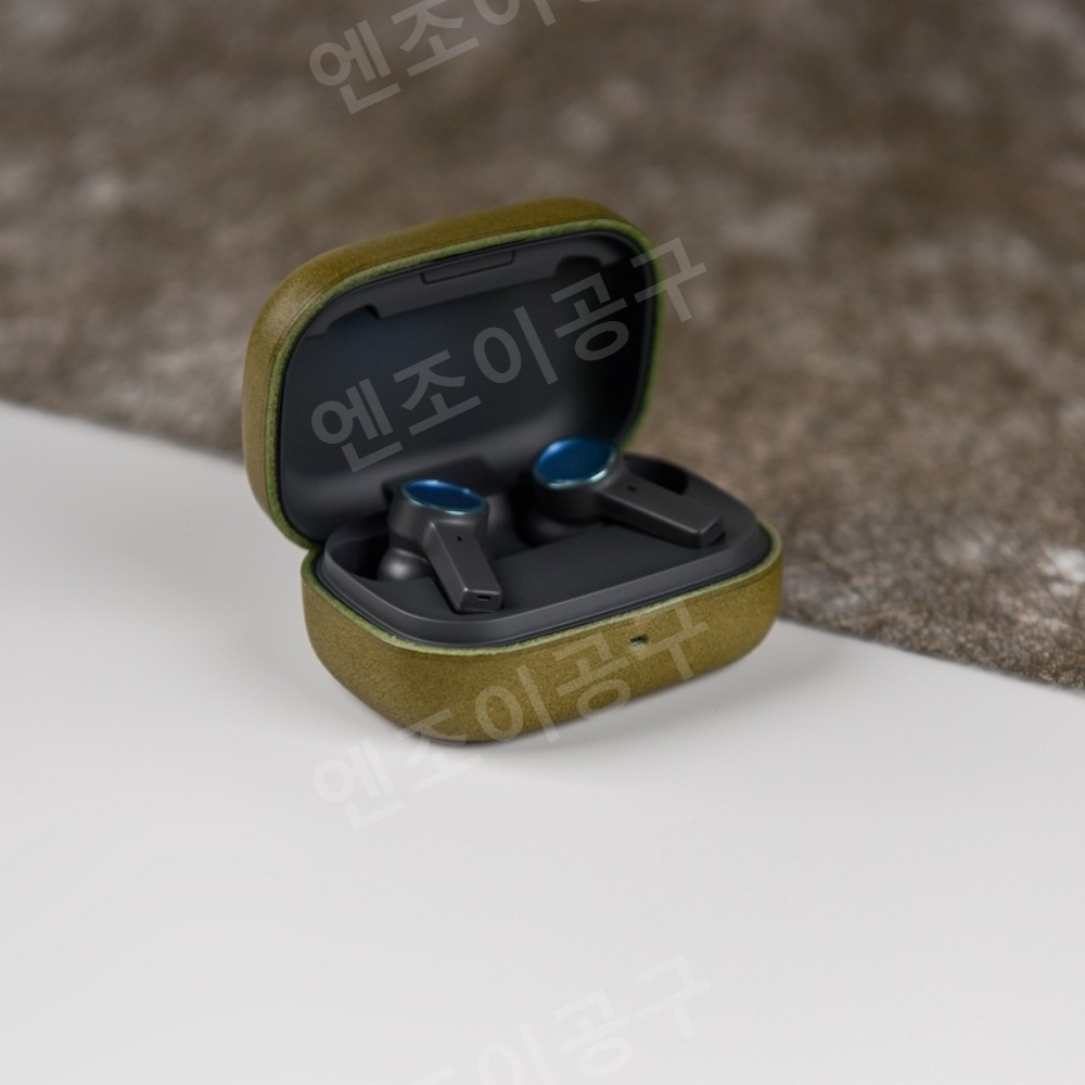 B&O EX Beoplay 헤드폰 가죽 보호 케이스 핸드메이드 이탈리안 소가죽 - 상세 이미지 3