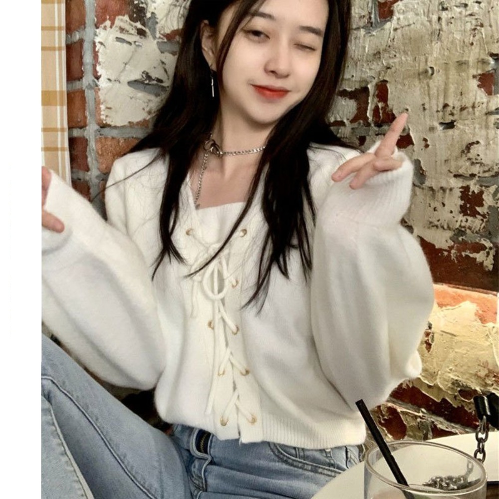 수지맞은 우리 34화 함은정 진수지 가디건 리본 간절기 의상 옷 패션 - 상세 이미지 3