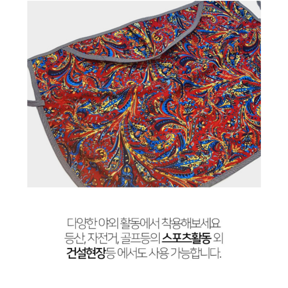 국산 자외선차단 마스크 골프 테니스 자전거 uv차단 냉감 쿨링 안면 얼굴 스킨 햇빛가리개 - 상세 이미지 4