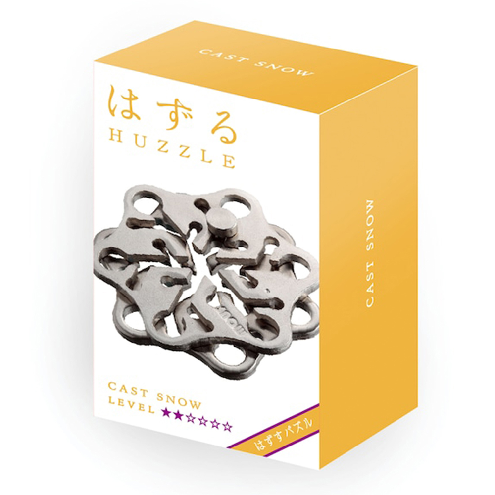 ［해피퍼즐］하나야마 캐스트퍼즐 스노우 SNOW 하즈루 CAST PUZZLE 2단계 집중력 - 상세 이미지 2