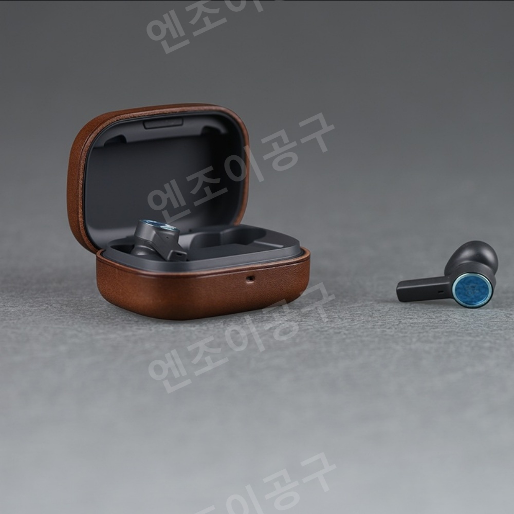 B&O EX Beoplay 헤드폰 가죽 보호 케이스 핸드메이드 이탈리안 소가죽 - 상세 이미지 4