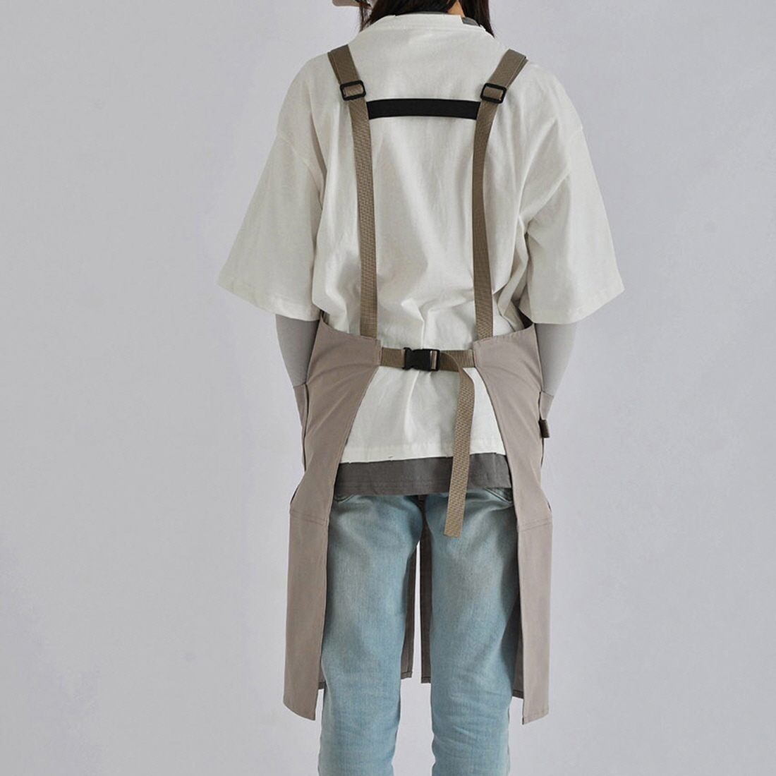 공방 앞치마 미술 화방 공예 도예 작업용 카페 바리스타 앞트임 앞치마