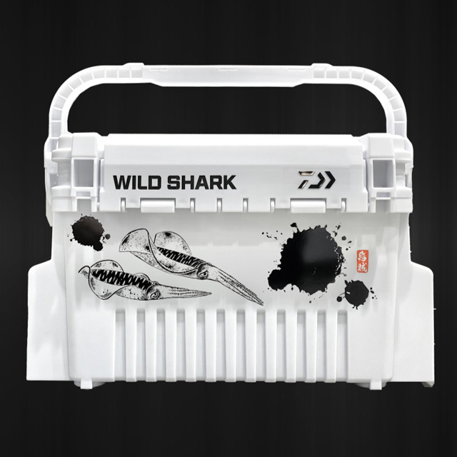 와일드샤크 무늬오징어 갑오징어 스티커 태클박스 낚시쿨러 아이스박스 커스텀