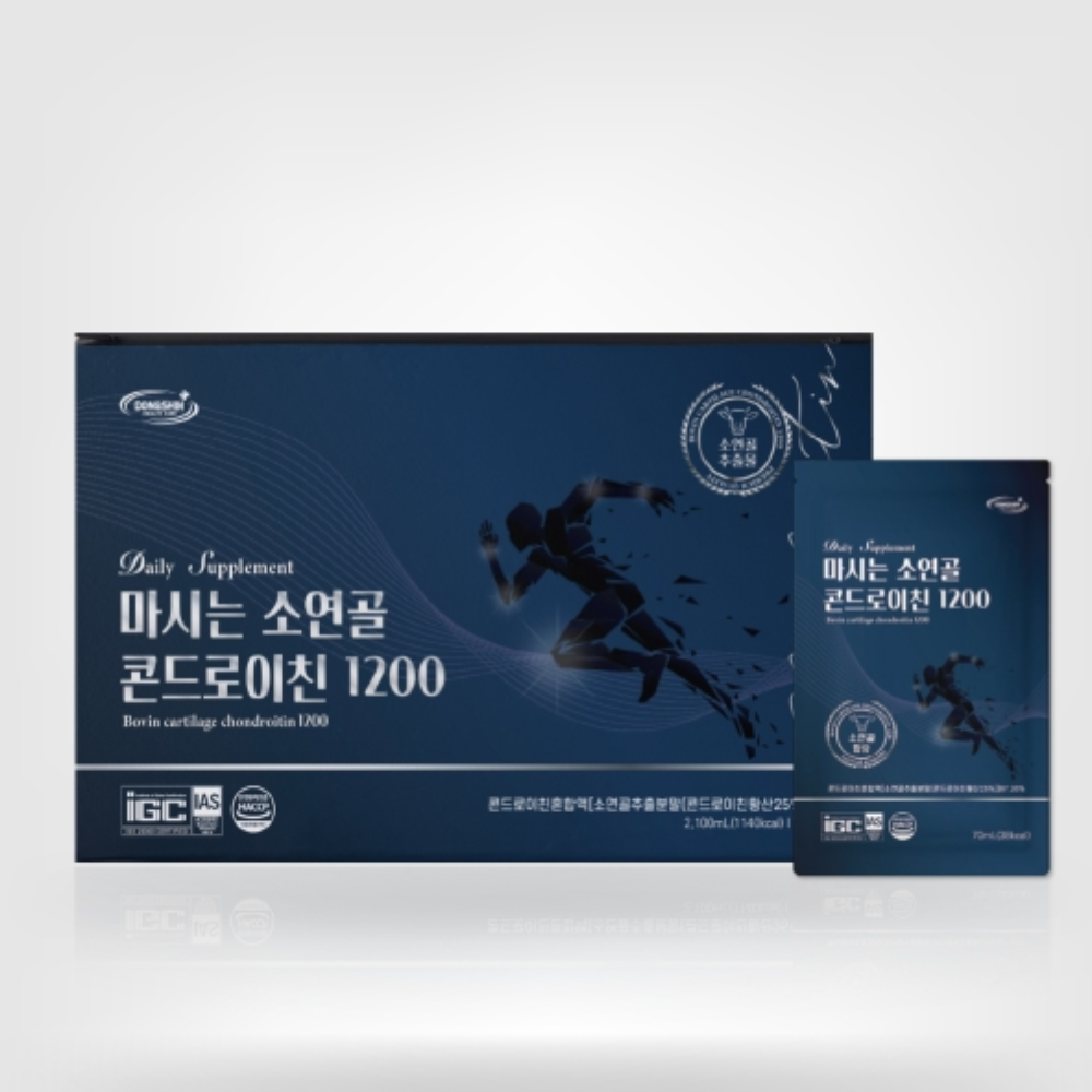 동신헬스케어 마시는 저분자 소연골 콘드로이친 1200 70ml 30포 6개 콘드로이친황산 이미지 6
