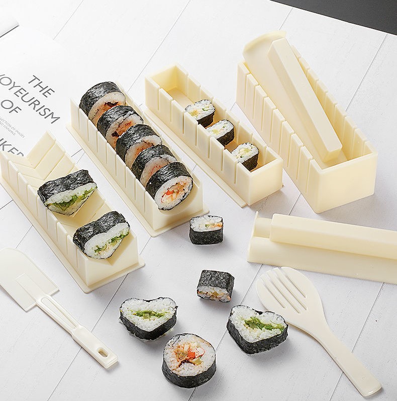 김밥마는기계 꼬마 하트 사각 삼각 김밥틀 무스비틀 이미지 4