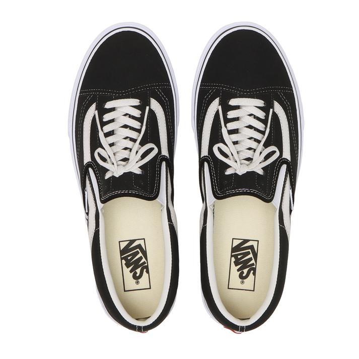 반스 VANS 슬립온 엘렙 운동화 스니커즈 남녀공용 V98CF V.EFCT 블랙 화이트 - 상세 이미지 2