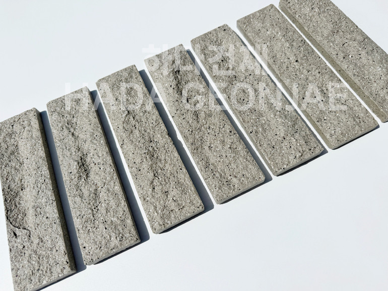 스톤버클 227x60x15~24T 스톤그레이 / 하다건재 세라믹타일