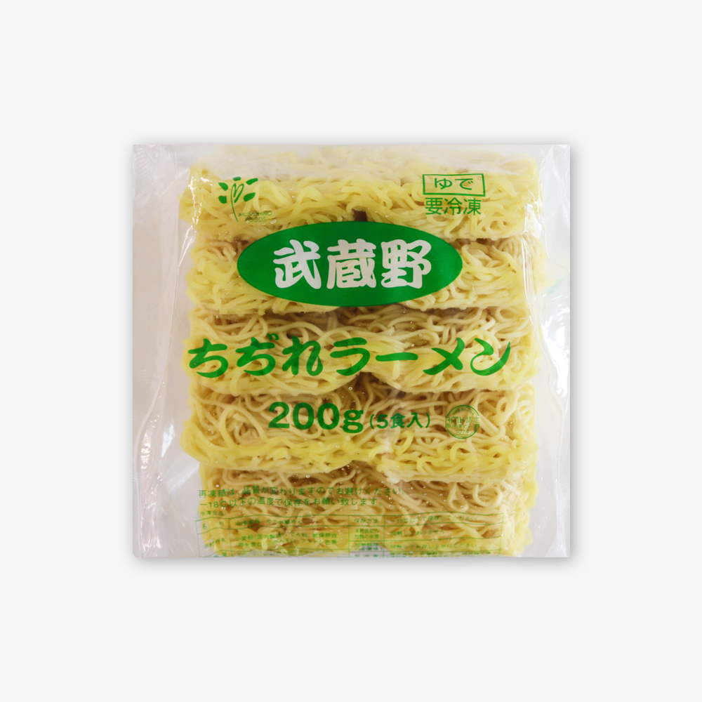 오지상구루메 냉동 치지레멘 1kg 웨이브면 꼬불면 - 상세 이미지 2