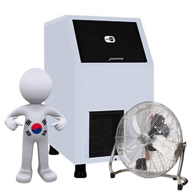 급속 국산 제빙기 110KG 조각 얼음 제빙기 캠핑장 얼음 제조기