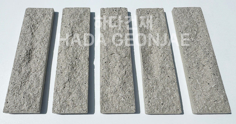 스톤버클 227x60x15~24T 스톤그레이 / 하다건재 세라믹타일