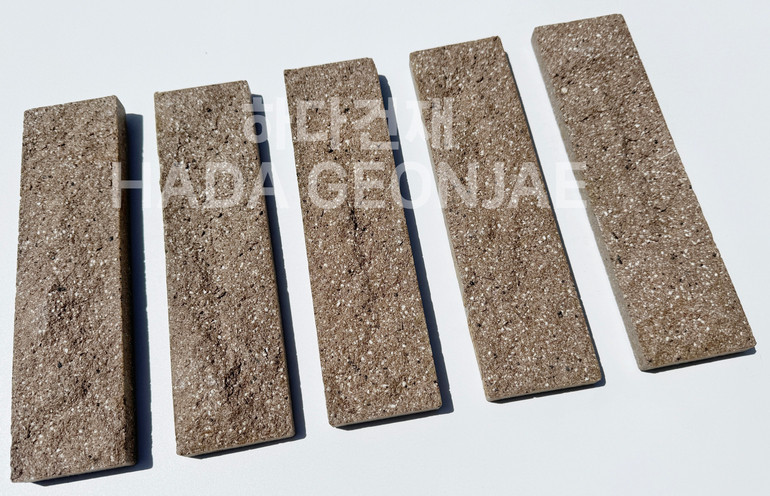 스톤버클 227x60x15~24T 스톤브라운 / 하다건재 세라믹타일